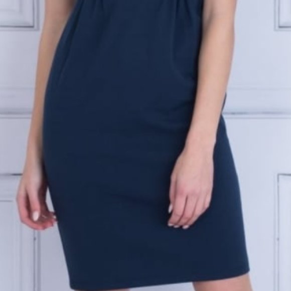 WEEKEND BY MAXMARA Ricerca Jersey V Back Dress - Picture 7 of 8